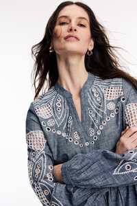 Nuevo 2023 gran oferta Blusa de manga larga bordada blusas étnicas para mujer Camisas Tops ropa - Product Image 2