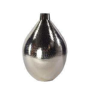 Florero de Metal de aluminio martillado para Hotel y hogar Centro de mesa elegante para sala de estar Decoración decorativa para piso - Product Image 1