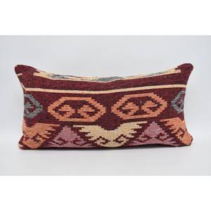 หมอนอิงขนแกะสีเบจ12X24นิ้วลายเรขาคณิตวินเทจเป็นมิตรกับสิ่งแวดล้อมถอดออกได้หรูหราแบบดั้งเดิม - Product Image 5