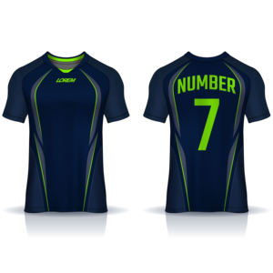 Venta caliente 2024 2025 Camiseta de fútbol OEM Impresión de sublimación Camiseta de fútbol juvenil Logotipo personalizado Camiseta de fútbol Uniforme de equipo - Product Image 1
