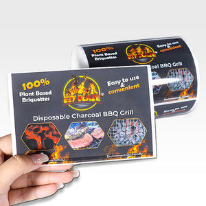 कस्टम वाटरप्रूफ स्व चिपकने वाला भोजन बॉक्स सीलिंग लेबल विनाइल गोल्ड फॉब राउंड पैकेजिंग स्टिकर - Product Image 5