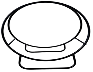 Support en fer durable et résistant à la rouille pour le stockage du bois de chauffage Utilisation intérieure et extérieure Design moderne - Product Image 4