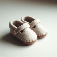 Meilleures pantoufles chaudes en feutre Himilaya pour enfants, en cuir véritable et laine, antidérapantes, jetables, confortables, massantes, légères