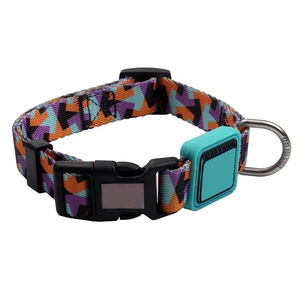 Collier de chien en polyester de meilleure qualité avec logo personnalisé conception gratuite collier de martingale caractéristique de rupture motif imprimé décoration de plumes - Product Image 6