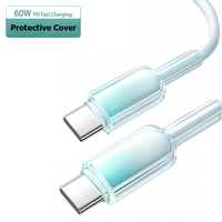 Câble USB Type C vers C OEM 1M 2M Charge Rapide 60W Tressé en Nylon Compatible avec les Téléphones Samsung 15 16 Pro Max Câble de Données pour Écouteurs
