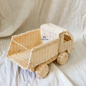 หวายธรรมชาติของเด็กของเล่นเด็กทำมือหวายตกแต่งทำด้วยมือ - Product Image 6