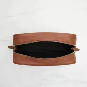 Vintage Leather <b>Toiletry</b> <b>Bag</b> <b>for</b> <b>Men</b> - Product Image 4