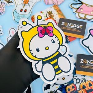 Venta superior rojo naranja Hello Kitty Lash Tile extensión de pestañas azulejos magnético sostenible etiqueta Lash Tiles estilo pestañas y herramientas - Product Image 3