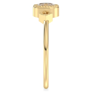 REYES Bague de fiançailles personnalisée en argent sterling 925 Moissanite Classic Original Wedding Designer Fine Jewelry pour les femmes - Product Image 5