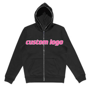 Venta al por mayor mantener caliente streetwear invierno logotipo gráfico personalizado Sudadera con capucha de gran tamaño - Product Image 6