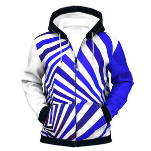 À la mode 2025 Noir Texte Personnalisé En Gros Pas Cher Hoodies Sublimation Basics Coton Mélangé Blanc À Capuche 100% Polyester Streetwear - Product Image 4