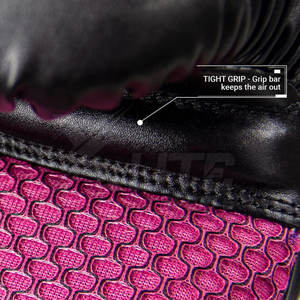 Wholesale Leather Boxing <b>Gloves</b> with Hook & Loop Closure Lightweight Customizable for Fitness/Training Sessions - Product Image 5