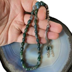 ลูกปัดละหมาดไข่มุกน้ำจืดแท้แบบอิสลามมี9x6mm ส่วนบุคคลผลิตโดยชาวมุสลิม33เม็ด - Product Image 4