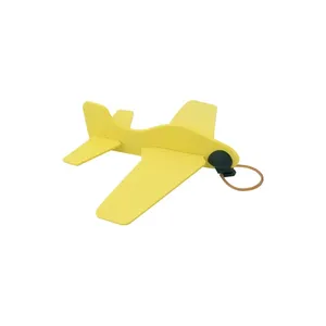 Portachiavi e Moschettoni Personalizzati a Forma di Aereo 3D per Uso Promozionale - Product Image 4
