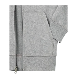 Sudadera con capucha HeavyGSM para hombre, transpirable, cómoda, 100% algodón, forro polar, cremallera, diseño bordado personalizado, alta calidad - Product Image 5