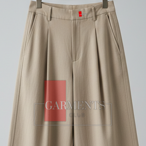 Pantalons cargo amples pour hommes en coton 100% avec plusieurs poches, légers, décontractés, streetwear, logo personnalisé, devant plat, coupe mi-lâche - Product Image 3