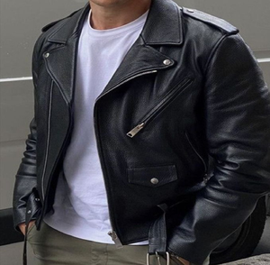 Veste de pilote en cuir vintage, bomber aviateur, cuir véritable marron, poignets côtelés, veste de vol classique, au prix de gros. - Product Image 6