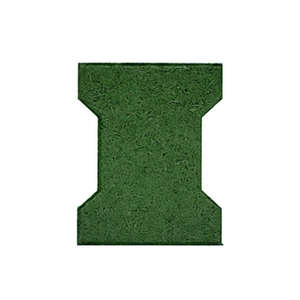 Adoquines de Caucho en Forma de Hueso de Perro de Alta Calidad, Grado Industrial, Diseño de Encaje Fácil, Pisos de 15-50 mm de Grosor - Product Image 2