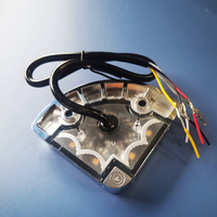 Lampe d'avertissement de sécurité clignotante à LED 12V-36V pour plate-forme de levage de queue arrière