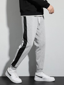 กางเกงจ็อกเกอร์ผ้าฟลีซคอตตอนพรีเมียมสำหรับผู้ชาย กางเกงวอร์มเนื้อนุ่ม สไตล์ลำลองและแฟชั่นสำหรับออกกำลังกายและเล่นกีฬา - Product Image 6