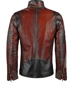 แจ็กเก็ตหนังแท้ปรับแต่ง100% เข้ารูประบายอากาศได้ดีบุด้วยผ้าซาตินมีซิปปิดสำหรับฤดูหนาวแจ็คเก็ตหนังแวกซ์ - Product Image 6