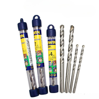 Foret central multifonctionnel KingDrill à tige droite, rond, en acier rapide HRC65, pour applications sur le bois, finition de surface nitrurée