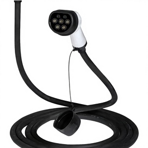 Type 2 EV Charger 3m 22kW 32A 3 Phase Fast <b>Charging</b> <b>Cable</b> Black for Electric Vehicles - Product Image 1