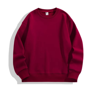 Autumn and Winter Heavyweight Street Printed Round Neck <b>Sweatshirt</b> Loose Thickened <b>Sweatshirt</b> for Men - Product Image 1