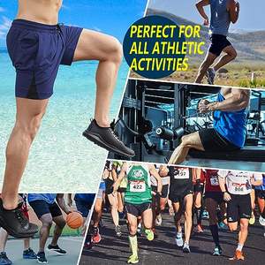 Shorts de jogging en maille pour hommes, vêtements de sport avec logo personnalisé pour hommes, filets de sport de haute qualité - Product Image 4