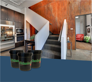 Revêtement de sol époxy décoratif mat en métal véritable Hiridium pour murs et sols couvre 10 mq avec un ensemble - Product Image 4