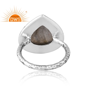 Hot Selling 925 Sterling Silver Natural <b>Labradorite</b> Gemstone <b>Ring</b> Custom Jewelry Manufacturer - Product Image 2