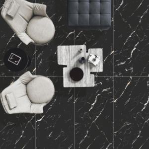 Azulejos de porcelana vitrificada de diseño de mármol de alta resolución para vestíbulo de hotel. - Product Image 1