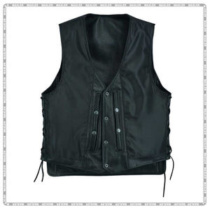 Chaleco de cuero clásico para hombre y mujer, equipo de protección de motocicleta duradero de alta calidad, Equipo de Motocicleta duradero de alta calidad - Product Image 6