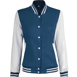 Chaqueta Corta de Mujer para Otoño, Estilo Universitario, Ropa de Mujer, Moda Urbana, Estilo Patchwork con Botones - Product Image 1