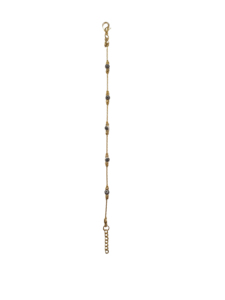 Bracelet en acier inoxydable plaqué zircon DAFNI BIG PAZAR - Cadeau tendance - Product Image 1