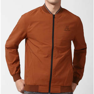 Blouson d'hiver pour homme de haute qualité, best-seller, design personnalisé, col montant en toile, logo sur le devant, prix de gros - Product Image 1