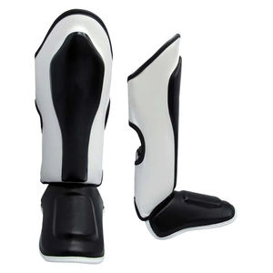 Espinilleras para Kickboxing y entrenamiento Espinilleras de cuero Premium para Muay Thai Genuine - Product Image 5