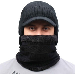 Gorro de invierno personalizable al por mayor con logotipo bordado Diseño de puño superventas para comodidad de viaje de hombres y mujeres - Product Image 1