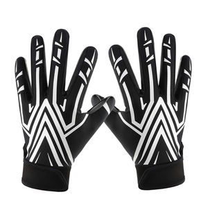 Guantes de Fútbol Americano Hechos a Medida de Buena Calidad, Fáciles de Usar, de Tela Suave, con un Diseño Moderno y Elegante - Product Image 5
