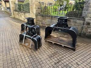 กรงเล็บขุดดินเหล็กกล้าความแข็งแรงสูงประสิทธิภาพสูง รุ่น Hanner HG100T ปี 2025 ขนาดปากกรงเล็บ 600-700 มม. รองรับน้ำหนัก 1-3 ตัน พร้อมระบบหมุนเลือกแบบหมุนได้ - Product Image 5