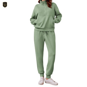 Conjunto de Salón Elegante de Dos Piezas con Diseño de Corte Relajado para Uso Diario, Viajes y Comodidad en el Hogar - Product Image 1