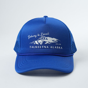 Venta al por mayor de alta calidad de 5 paneles de espuma gorra de camionero con logotipo personalizado impreso gorras de camionero de malla - Product Image 2