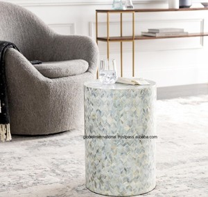 Table basse personnalisée en nacre au design moderne pour la décoration intérieure élégante Meubles de chambre - Product Image 5