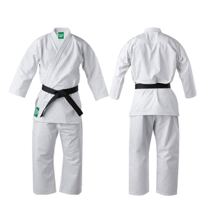 Precio de fábrica Color sólido Ropa de artes marciales Uniforme de kárate transpirable personalizado para unisex - Product Image 4