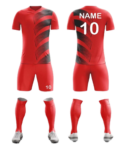 Stylish Gradient Color <b>Soccer</b> Wear Sets Wholesale Football Training Kits with Low MOQ and Competitive Prices - Product Image 1