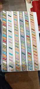 Rubans et lacets brodés à la machine en fil zari sur mesure en différents modèles et couleurs pour robes de mariée - Product Image 6