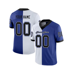 เสื้อฟุตบอลอเมริกันคุณภาพพรีเมียมแบบยูนิเซ็กซ์ ผลิตจากโพลีเอสเตอร์ 100% ไซส์ใหญ่ พิมพ์ลายด้วยความร้อน ระบายอากาศได้ดี แห้งเร็ว - Product Image 4