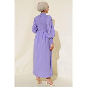 Vestido Gipel frontal Lila - Product Image 4