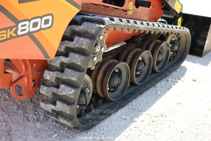 Ditch Witch SK800 <b>Stand</b>-On Mini Skid Steer 24.8HP Kubota Diesel Track Loader cheap price good condition - Product Image 3