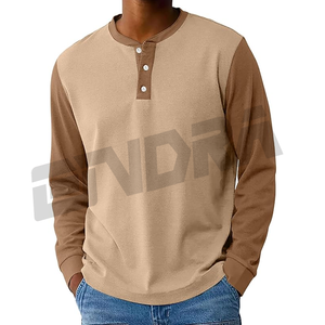 T-shirt à manches longues hommes femmes décontracté basique col rond doux coton coupe confortable élégant vêtements de tous les jours haut léger - Product Image 1